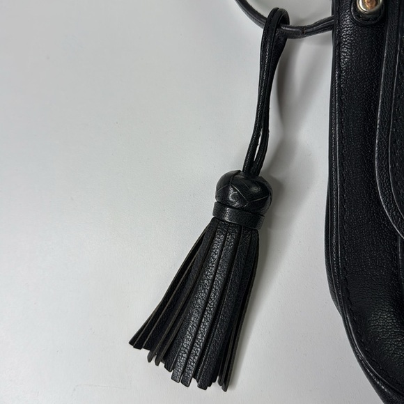 Kate Spade New York Rianne Pratt Street Black Leather Crossbody - Picture 4 of 9